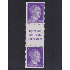 ALEMANIA 1941 ESTAMPILLAS SE-TENANT ZUSAMMENDRUCKE NUEVAS CON GOMA MI S285 24 €